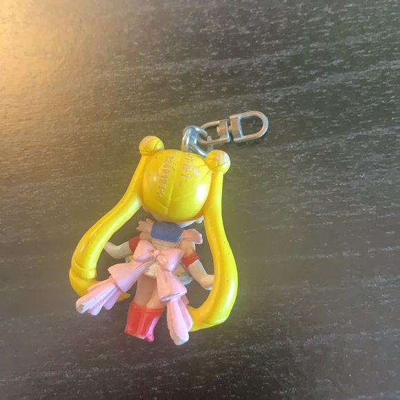 Sailor Moon bobble head globe figures and keychain - Picture 11 of 11